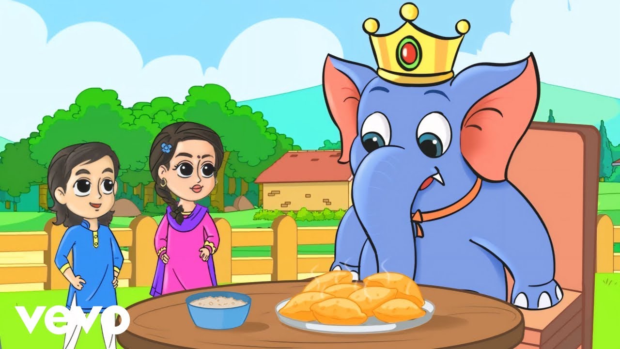 हाथी राजा कहाँ चले | Hathi Raja Kahan Chale Nursery Rhyme | Baby Rhymes | Hindi Nursery Poems 2025