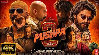 Pushpa 2 - The Rule 🔥 | Full Movie 4K HD Hindi Dubbed facts|Allu Arjun |Sukumar | Rashmika Mandanna