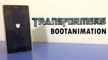 Transformers Bootanimation For Android