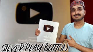 Unboxing Silver Play Button || Deepak Chamoli || Team Kutgyali ️