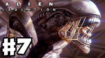 Alien: Isolation - Gameplay Walkthrough Part 7 - Lurking Everywhere! (PC Gameplay with Facecam)