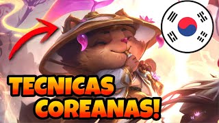 TEEMO FLORECER ESPIRITUAL SKIN PRESTIGIOSA  TÉCNICAS COREANAS!