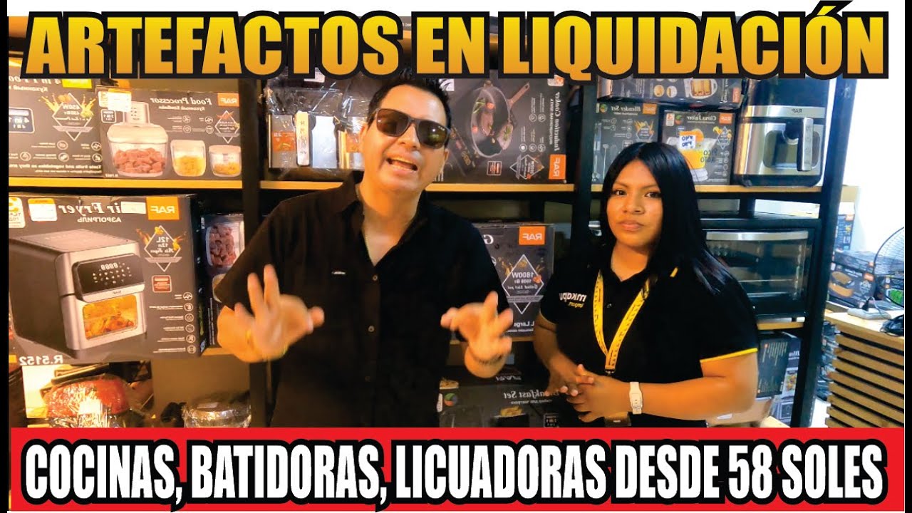 REMATE DE ARTEFACTOS EN LIMA DESDE 58 SOLES