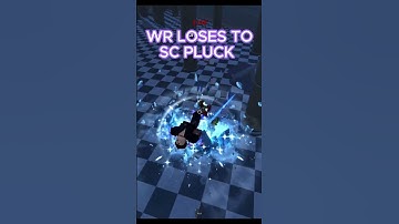 WR LOSES TO SC PLUCK #yba #roblox #trending #shorts #tiktok #viralvideo #viralshorts #jjba