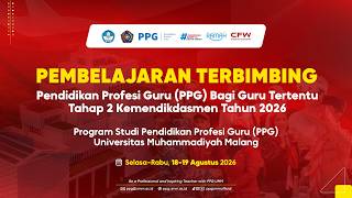 PEMBUKAAN PEMBELAJARAN TERBIMBING MAHASISWA PPG BAGI GURU TERTENTU TAHAP 2 KEMENDIKDASMEN TAHUN 2026