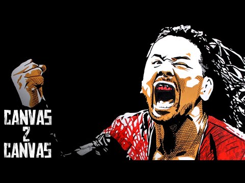 The Artists Known As Shinsuke Nakamura and Rob Schamberger  - Canvas 2 Canvas