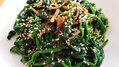 CẢI BÓ XÔI TRỘN XÌ DẦU  đơn giản giàu dinh dưỡng