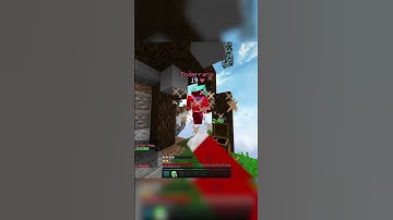 This Guy Thought I Was HACKING #shorts #skywars #hypixel #minecraft