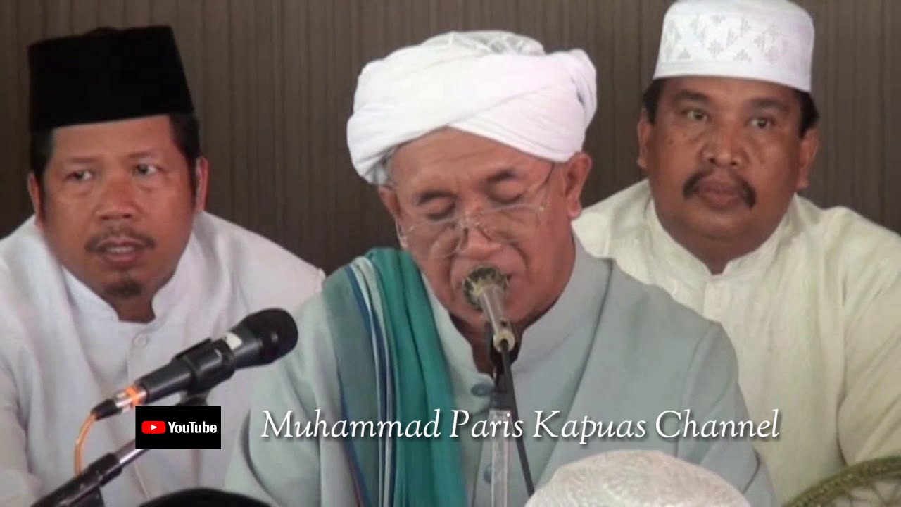 Bersama KH Asmuni Guru Danau di Mejelis N.M. Al Madani Ceramah Tabliq Akbar