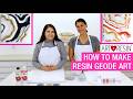 Resin Geode Art: Beginner's Step-by-Step Guide ✨