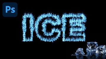 Realistic ICE Text Effect in Photoshop