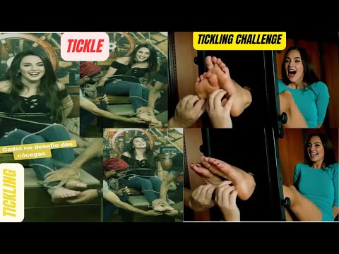Gal Gadot S Adorable Tickle Time Gal Gadot Reaction Reaction Tickling Tickles Galgadot 