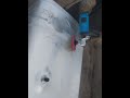 Diesel tank aluminum buffing to make it shine ✨️ 😎