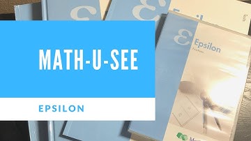 Math-U-See Epsilon Flip-Through