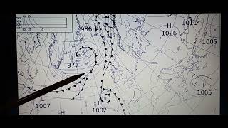 Synoptic Chart #weather #weatherforecast #weatherreport #meteorology #weatherupdate