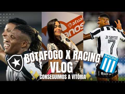VLOG BOTAFOGO X RACING | VENCEMOS NOVAMENTE