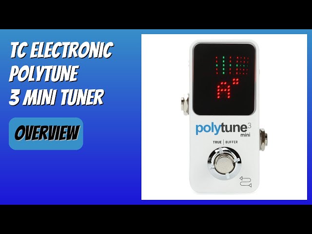 REVIEW (2026): TC Electronic POLYTUNE 3 MINI Tuner. Features - YouTube