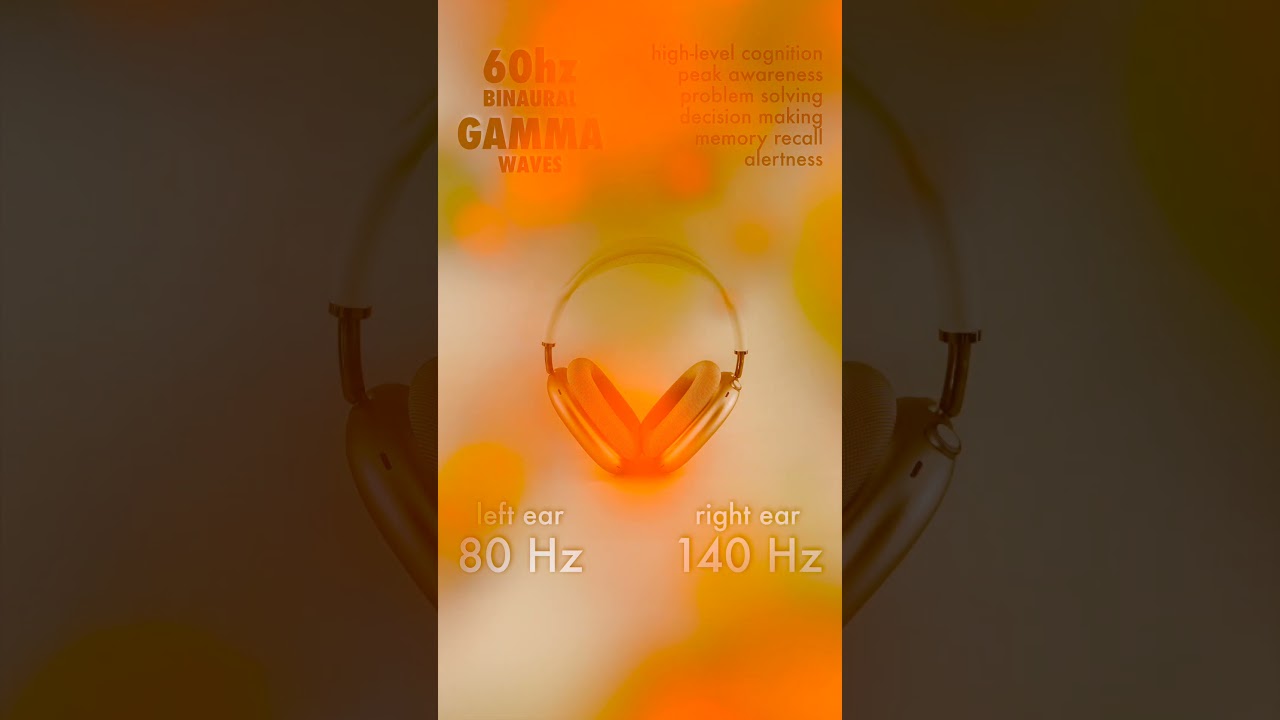 Watch High Cognitive Abilities, Perception, Awareness / Stereo Binaural 60 Hz GAMMA Waves ASMR #shorts on YouTube Watch High Cognitive Abilities, Perception, Awareness / Stereo Binaural 60 Hz GAMMA Waves ASMR #shorts on YouTube