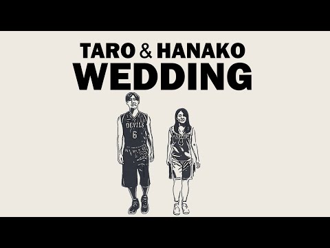 映画スラムダンク風のオープニングムービー作ります 構成自由！最短1週間！何度でも手直し可能！結婚式ムービー