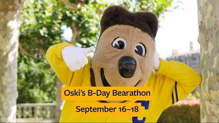 Information Be sure to wish Oski a bear-y happy b-day! Update