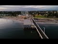 cinematic busselton at dawn with dji mini 3 pro