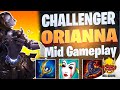 WILD RIFT | HOW TO MID ORIANNA | Challenger Orianna Gameplay | Guide & Build