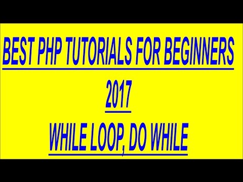 php while loop tutorial