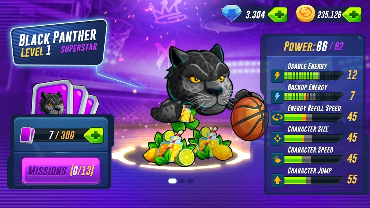 Mendapatkan Character Black Panther!! | Upgrade Anderson Ke Level 5!! | Basketball Arena | Gameplay