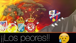 LOS PEORES EQUIPOS de Primera División | Rafael Escrig