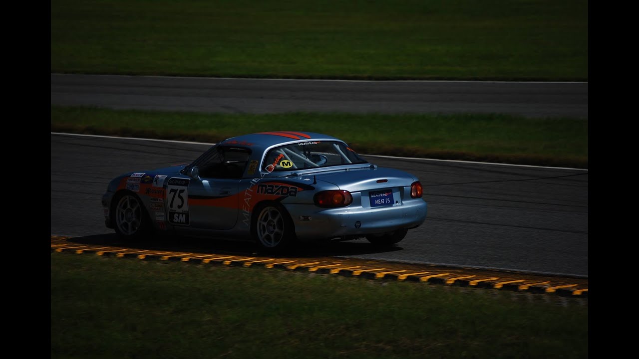 Mike Collins Spec Miata Race 2015 SCCA Runoffs at Daytona - YouTube