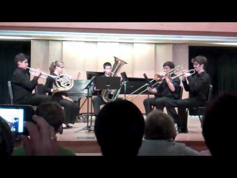 Four Sketches mov. I, II, and IV - Brass Quintet b...