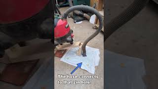 EASILY Lift 100lb Patio Stones With a ShopVac !!