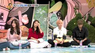 [131007] Chunji, Niel at Hello Counselor KBS 2 cut