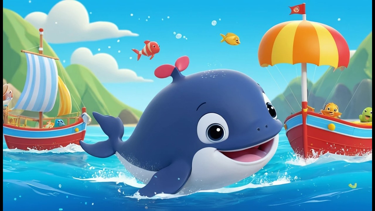 Un bebe baleine sur un petit bateau 🐋🛶