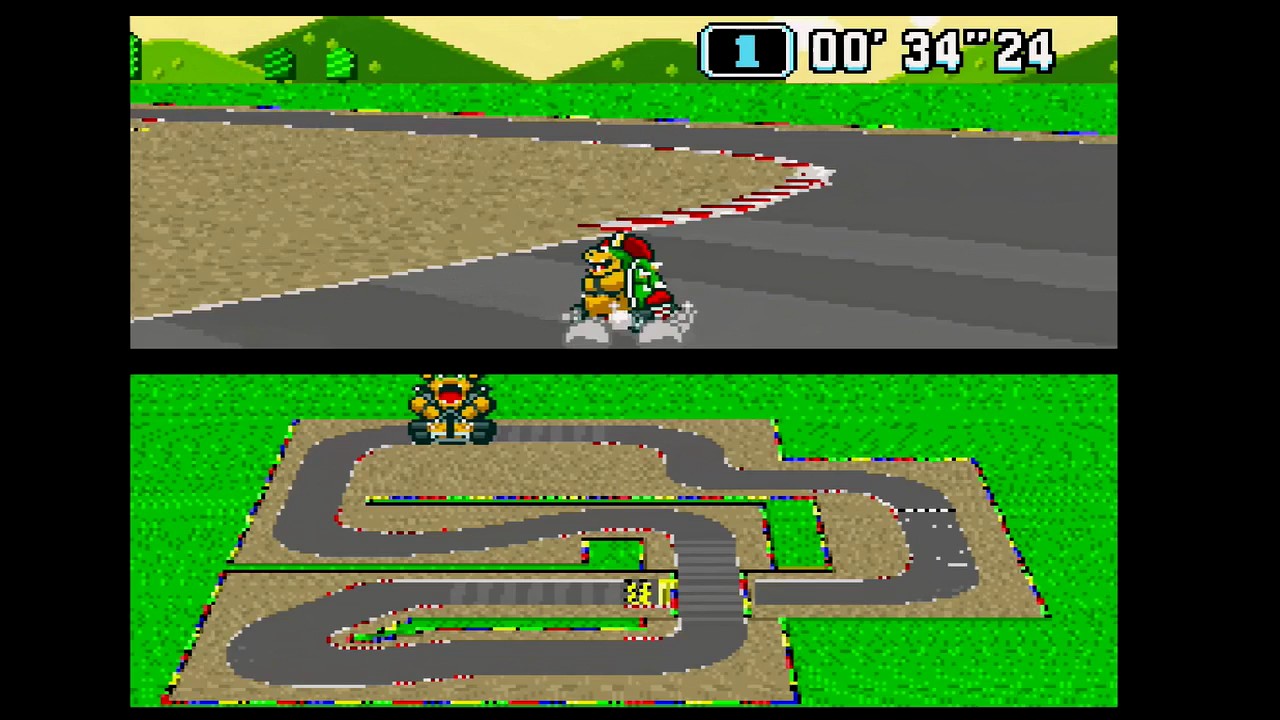 Super Mario Kart - Mario Circuit 2 in 1'16"72 - YouTube