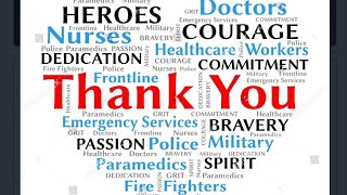 Thank You (for essential workers during covid 19) by Paul deMarco & Kellie L Niederhelman