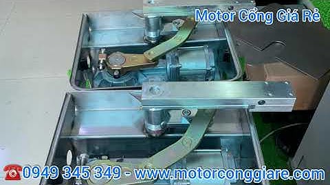 ✅Motor Cổng Âm Sàn, Cổng Mở 2 cánh Âm sàn Tự Động