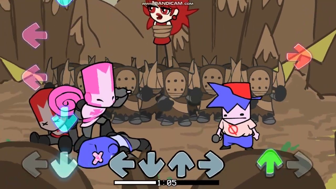 CASTLE CRASHER ONE-SHOT FNF:-)MATHABUCKER