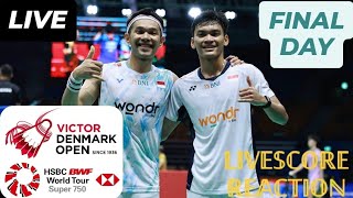 🔴LIVE NOBAR FINAL 🇮🇩 FAJAR/FIKRI VS CHIA/SOH 🇲🇾, BWF DENMARK OPEN 2026