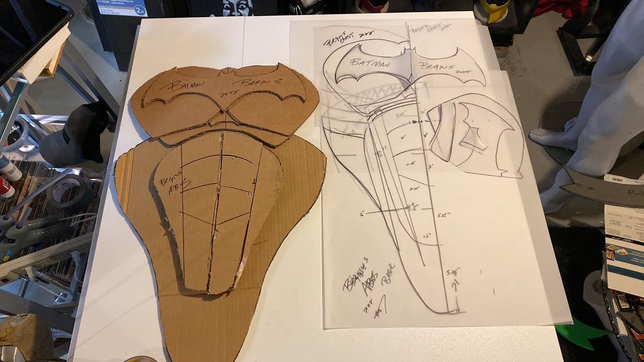 DIY BATMAN BEGINS COSPLAY COSTUME TORSO