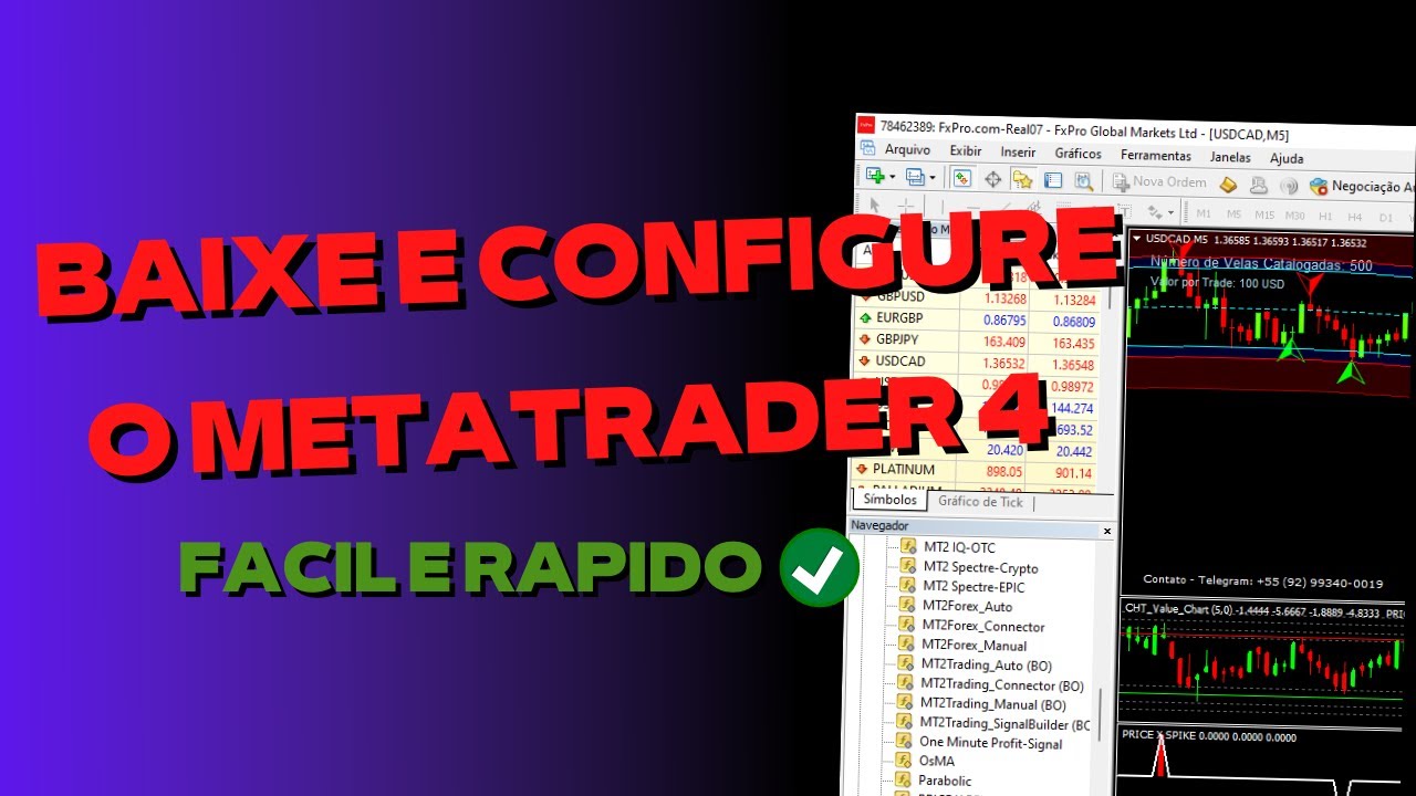 Como Baixar, Instalar e Configurar o MT4 - Ferramenta Profissional Para ...