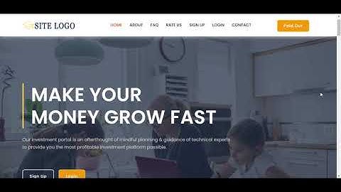 Unique HYIP Template 264