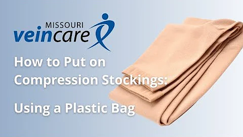 How to Put on Compression Stockings Using a Plastic Bag