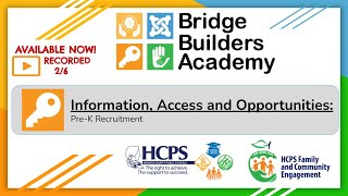 Bridge Builders Academy - Pre-K Recruitment-English - February 6, 2023