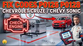 How to Fix Chevy P0126 / P0128 Engine Light ON (Cruze & Sonic)