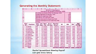 BBA - Sem 3. Computer Application in Business. Unit 2 - Spread Sheet Application screenshot 2
