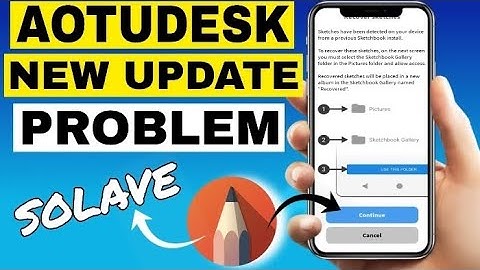 Autodesk Sketch book New Update || Autodesk Problem solved kaise || Sketchbook New Setting