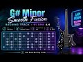 G# Minor Smooth Fusion Backing Track - 91 BPM - 4/4