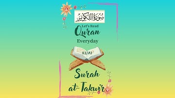 Surat at-Takwir - سورة التكوير
