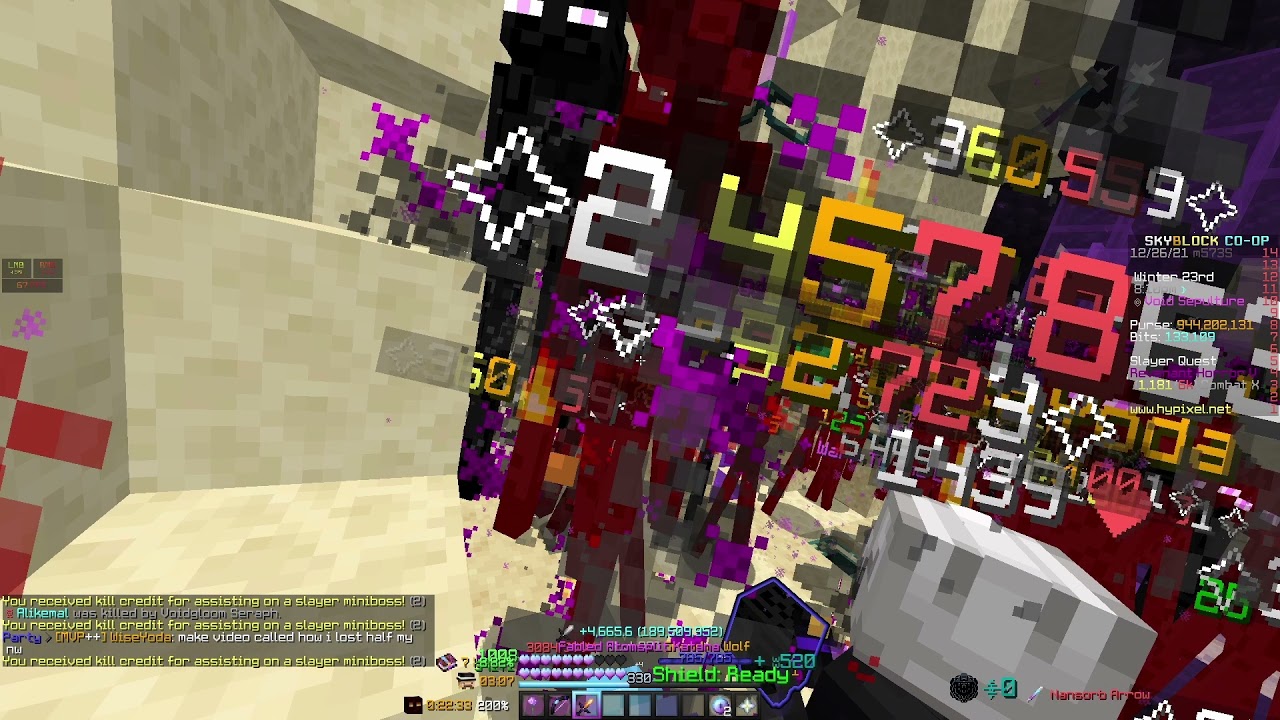 Getting 200,000 Combat xp in 57 seconds (Hypixel skyblock) - YouTube